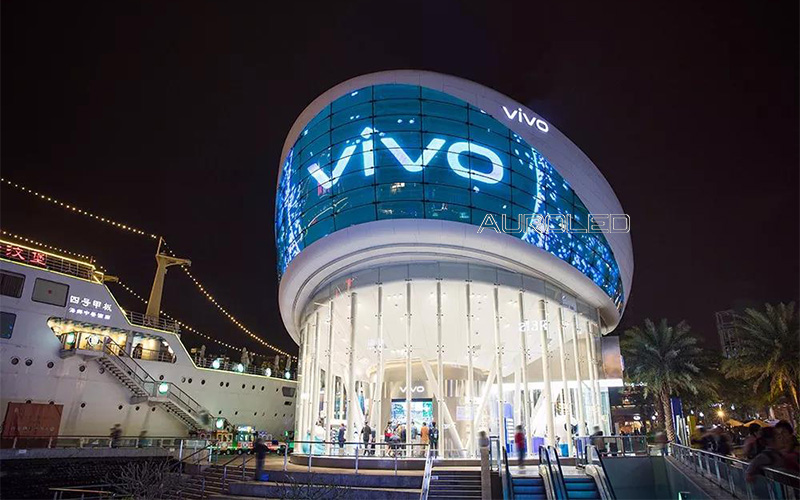 VIVO Lab旗艦店酷炫<a href=http://www.027duilian.com/toumingping/ target=_blank class=infotextkey>透明屏</a>效果